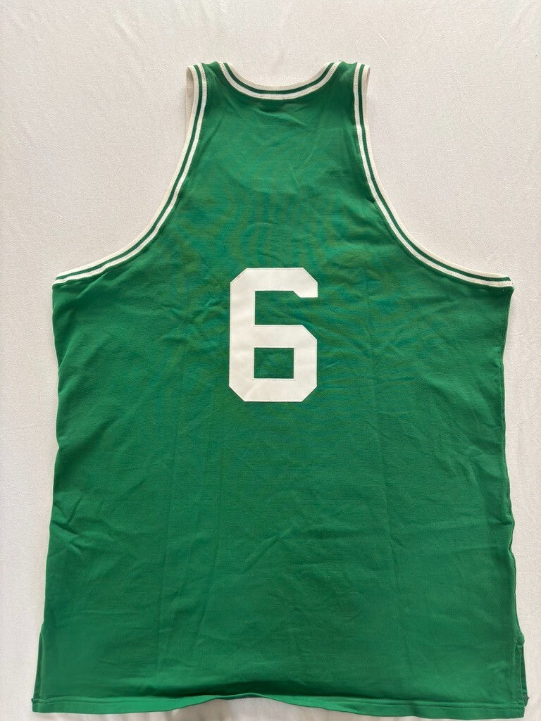Bill Russell Mitchell & Ness Autograph Celtics Jersey Becket COA