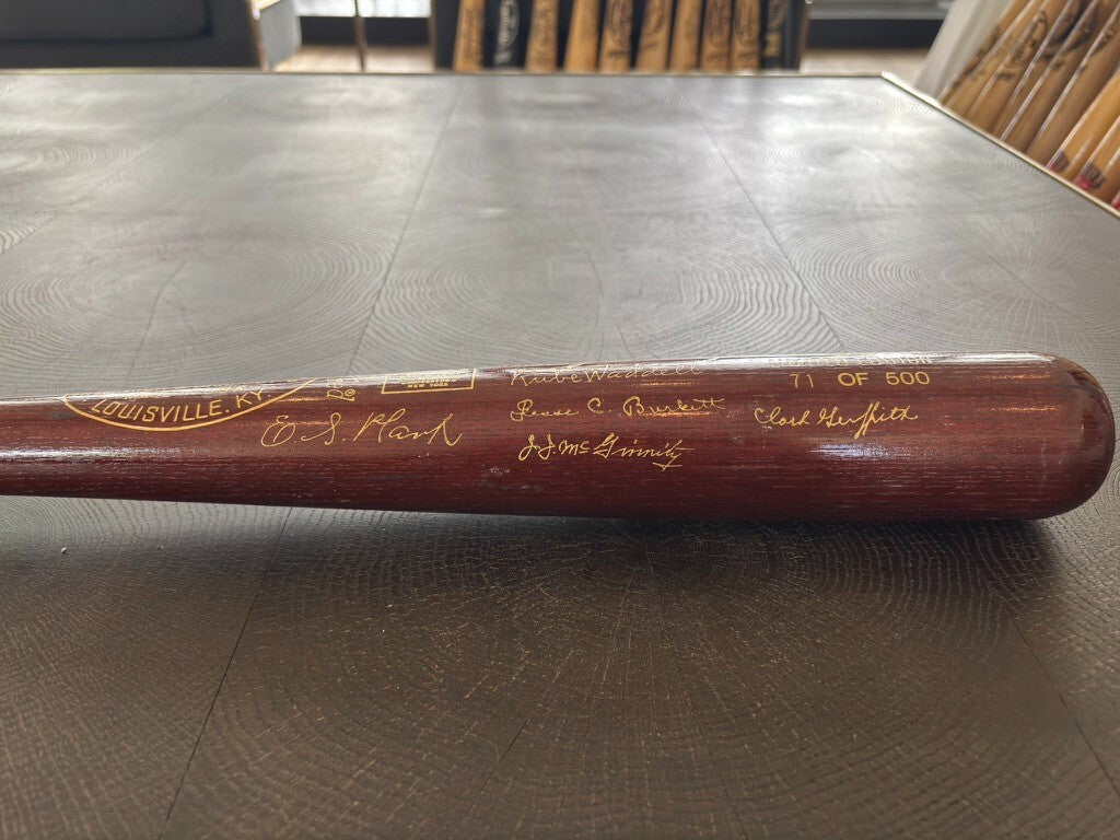 1946 National Baseball HOF Induction Bat Limited Edition 71/500