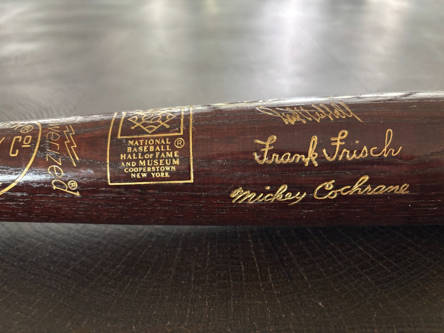 1947 National Baseball HOF Induction Bat Limited Edition 49/500