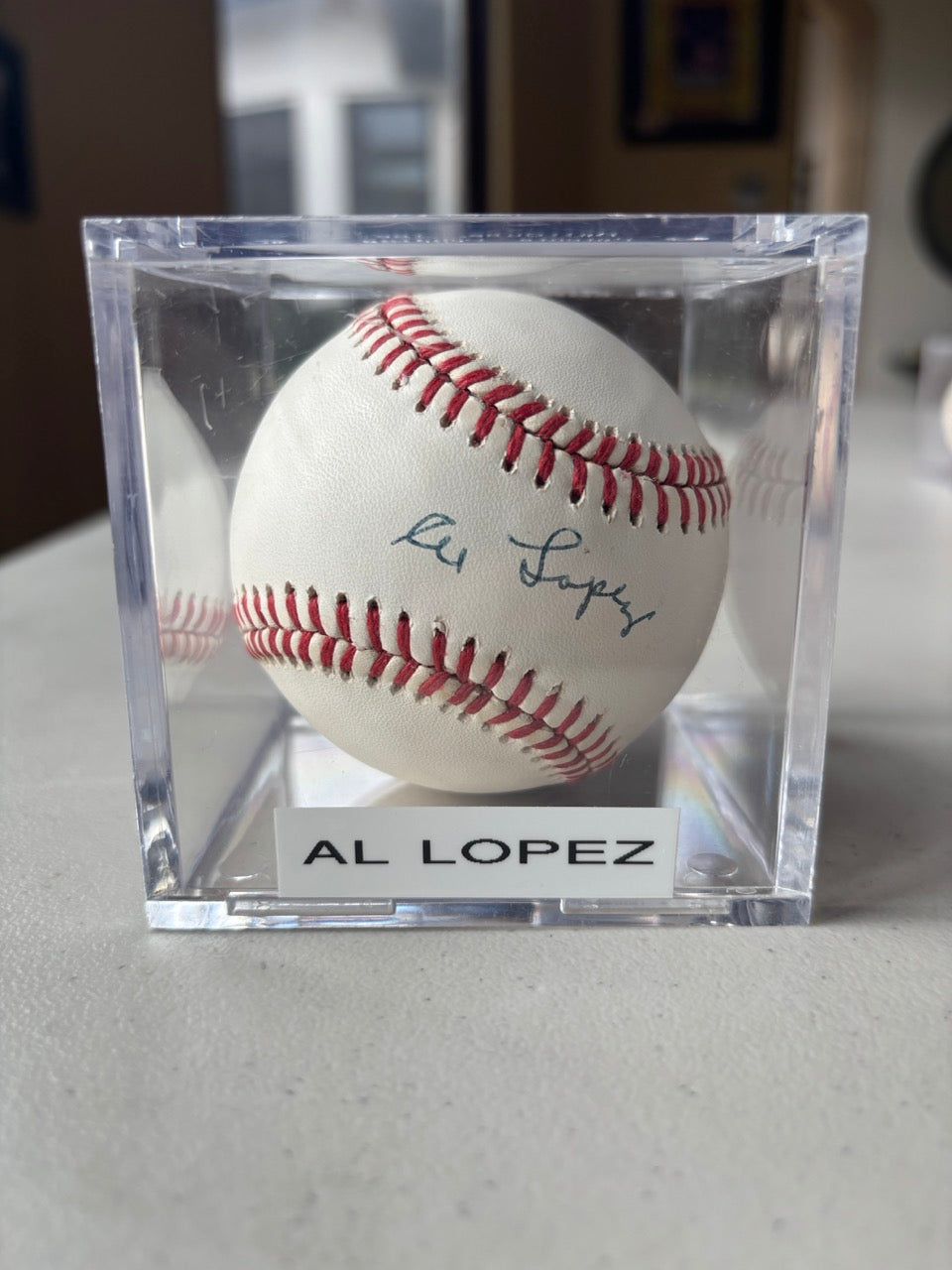 Al Lopez Autograph Baseball