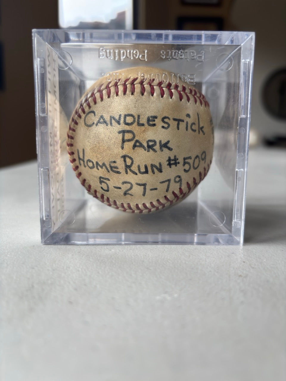 Willie McCovey Autograph Baseball w/ Inscription
