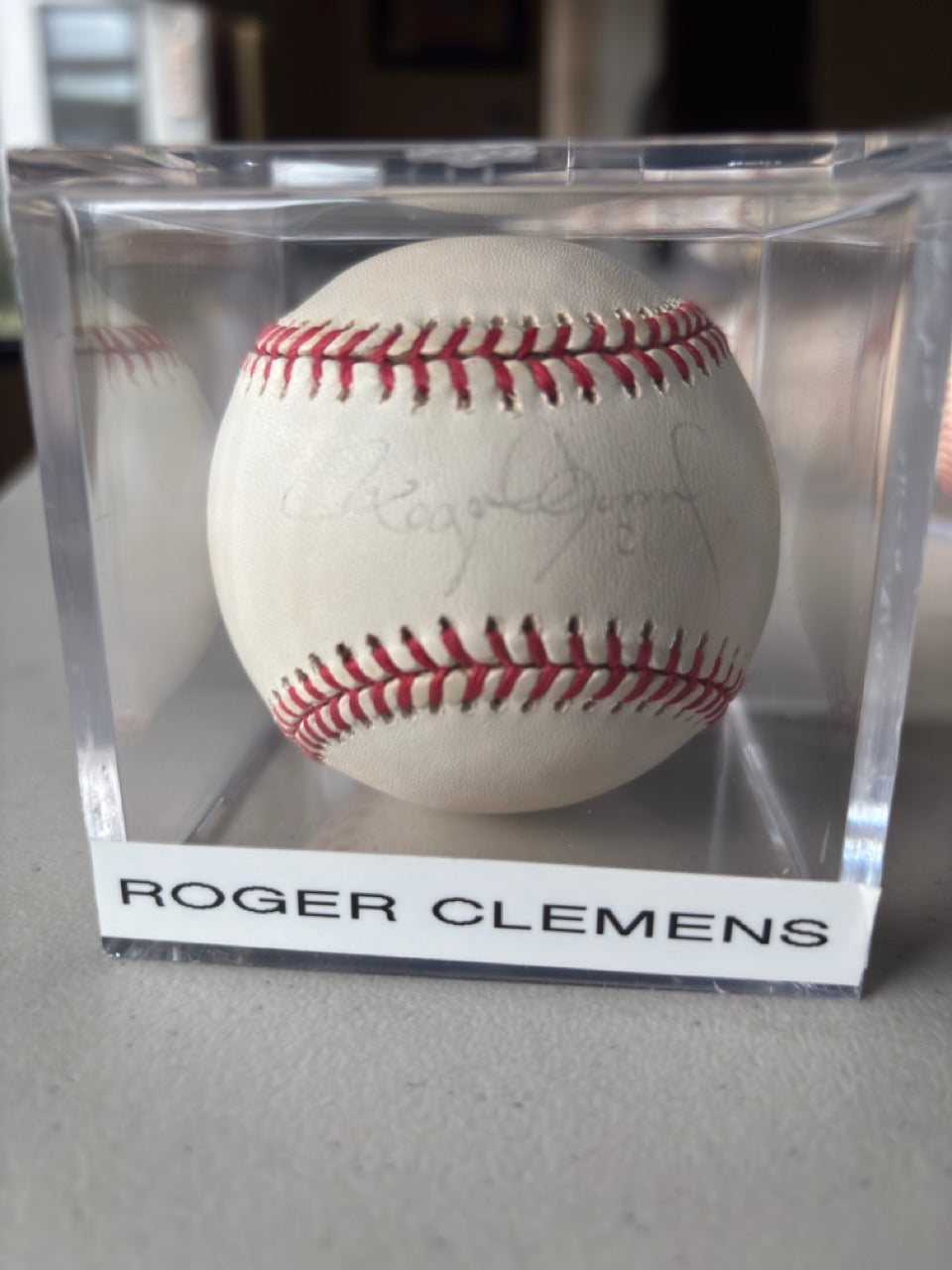 Roger Clemens Autograph Baseball