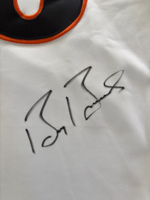 Barry Bonds Autograph Giants Jersey