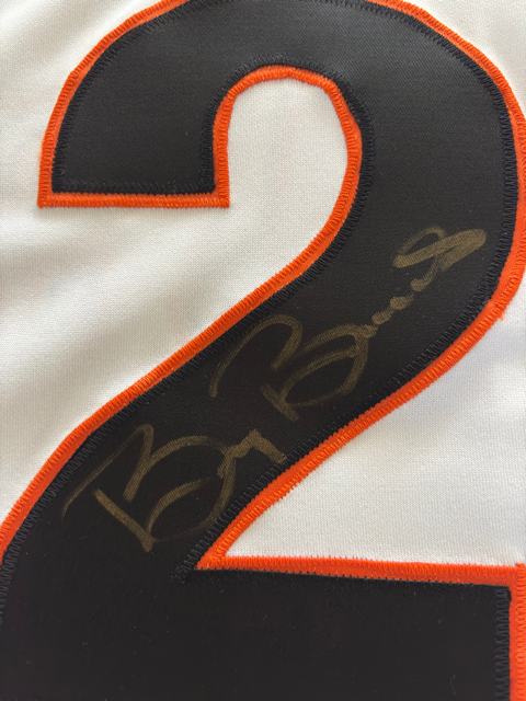 Barry Bonds Autograph Giants Jersey