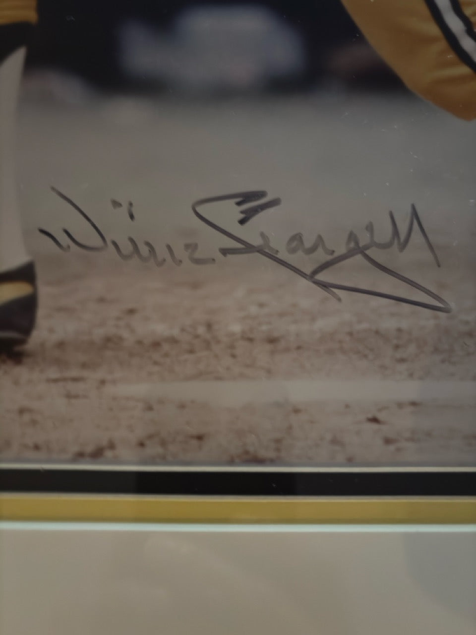 Willie Stargell Autograph Framed Photo