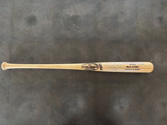 Willie McCovey Limited Edition Autograph Bat 2/500 Beckett COA