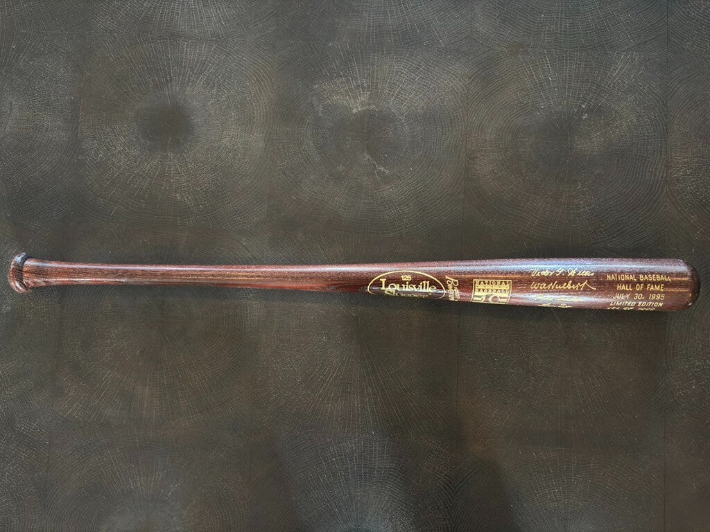 1995 National Baseball HOF Induction Bat Limited Edition 454/1000