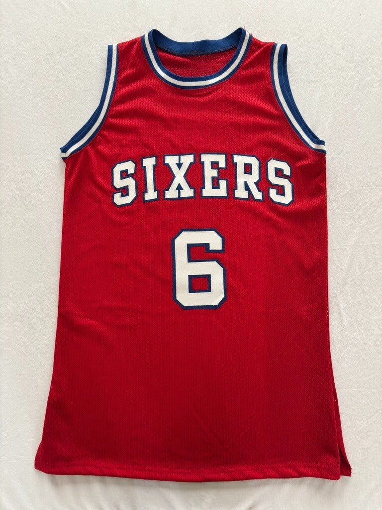 Julius Erving Autograph 76ers Jersey Tristar COA