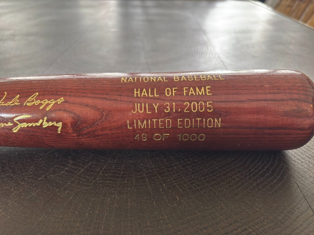 2005 National Baseball HOF Induction Bat Limited Edition 49/1000
