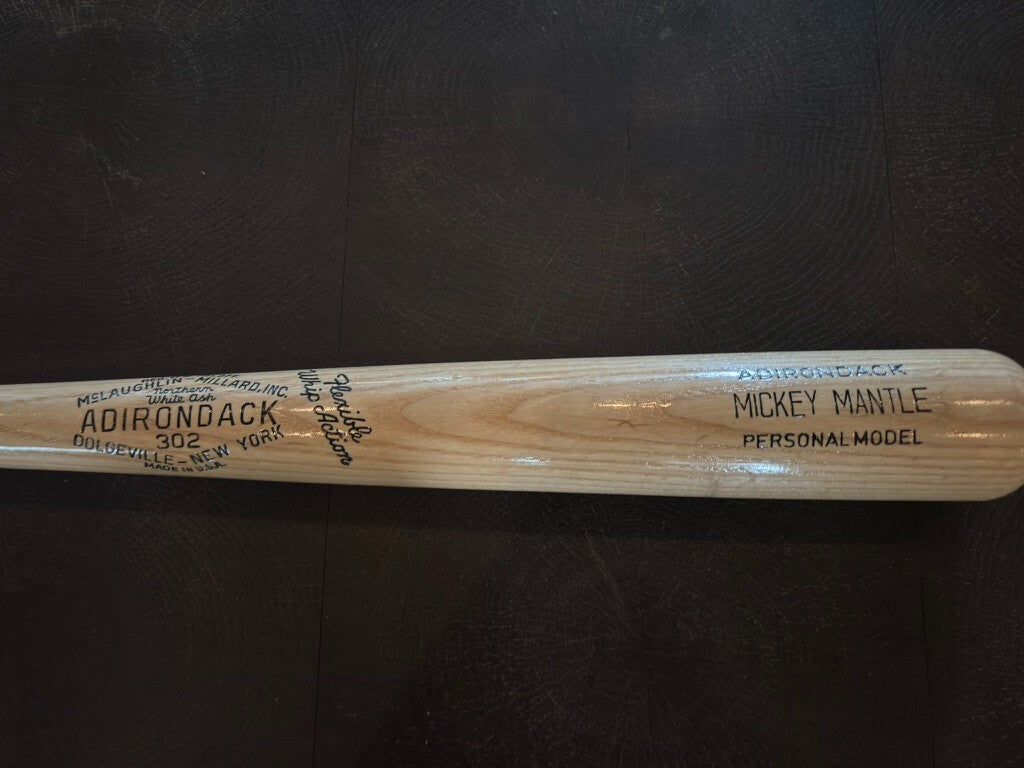 Mickey Mantle Adirondack Personal Model Bat
