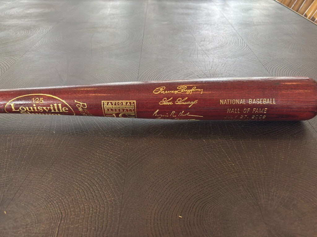 2008 National Baseball HOF Induction Bat Limited Edition 49/1000