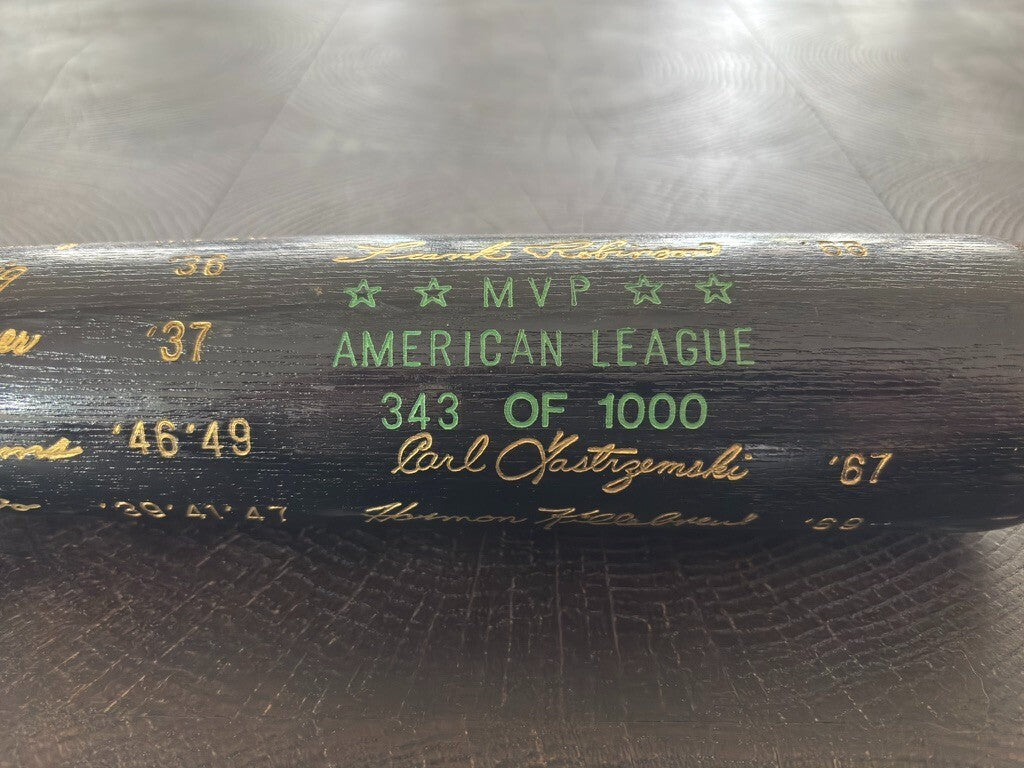 Louisville Slugger H&B AL MVP's Limited Edition Commemorative Bat 343/1000