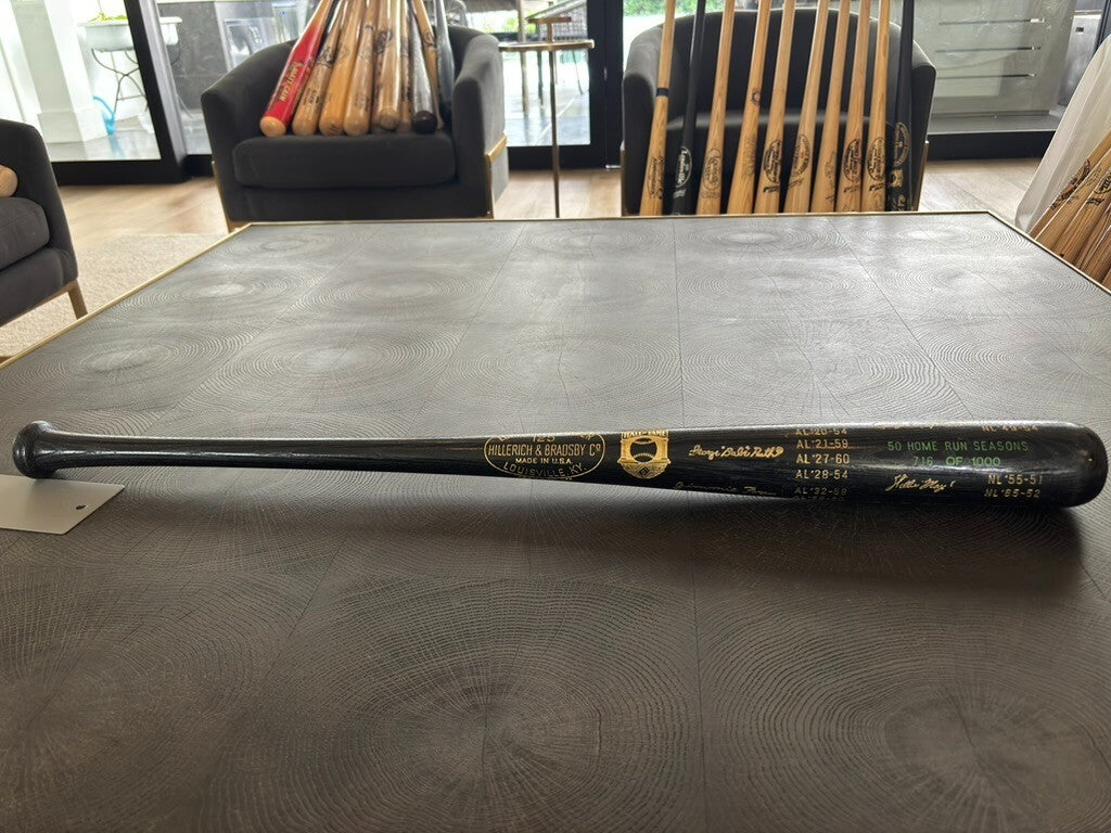 Hillerich & Bradsby Hall Of Fame 50 Home Run Seasons 716/1000 Bat 