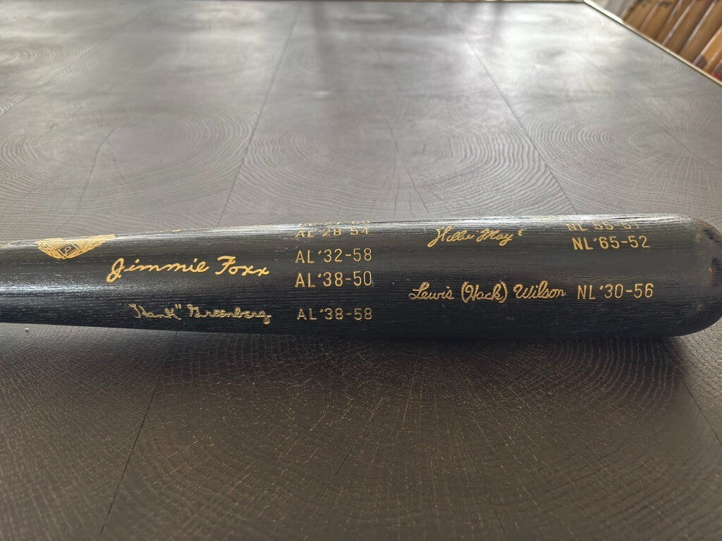 Hillerich & Bradsby Hall Of Fame 50 Home Run Seasons 716/1000 Bat 