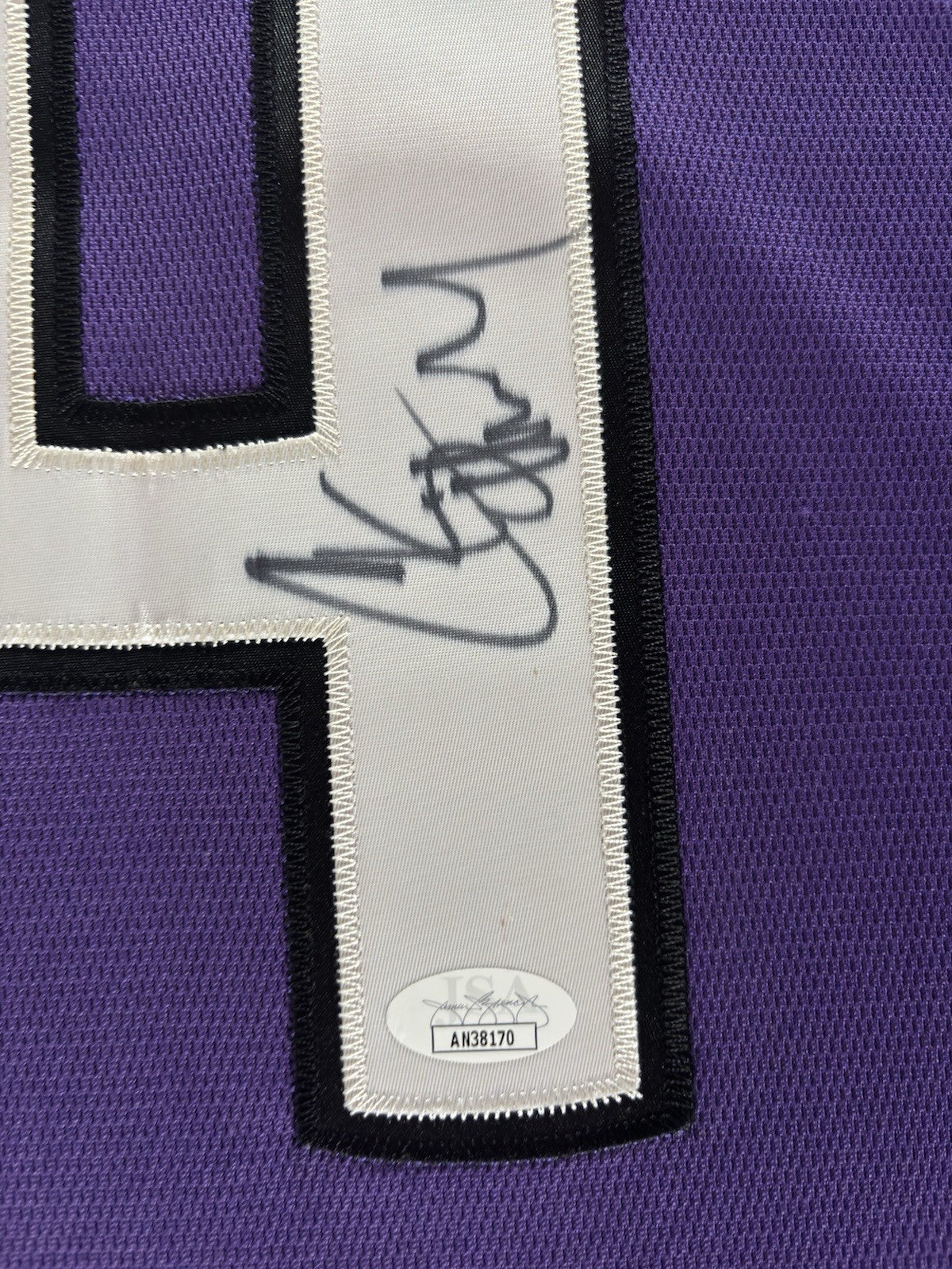 Chris Webber Autograph Authentic Kings Jersey JSA COA
