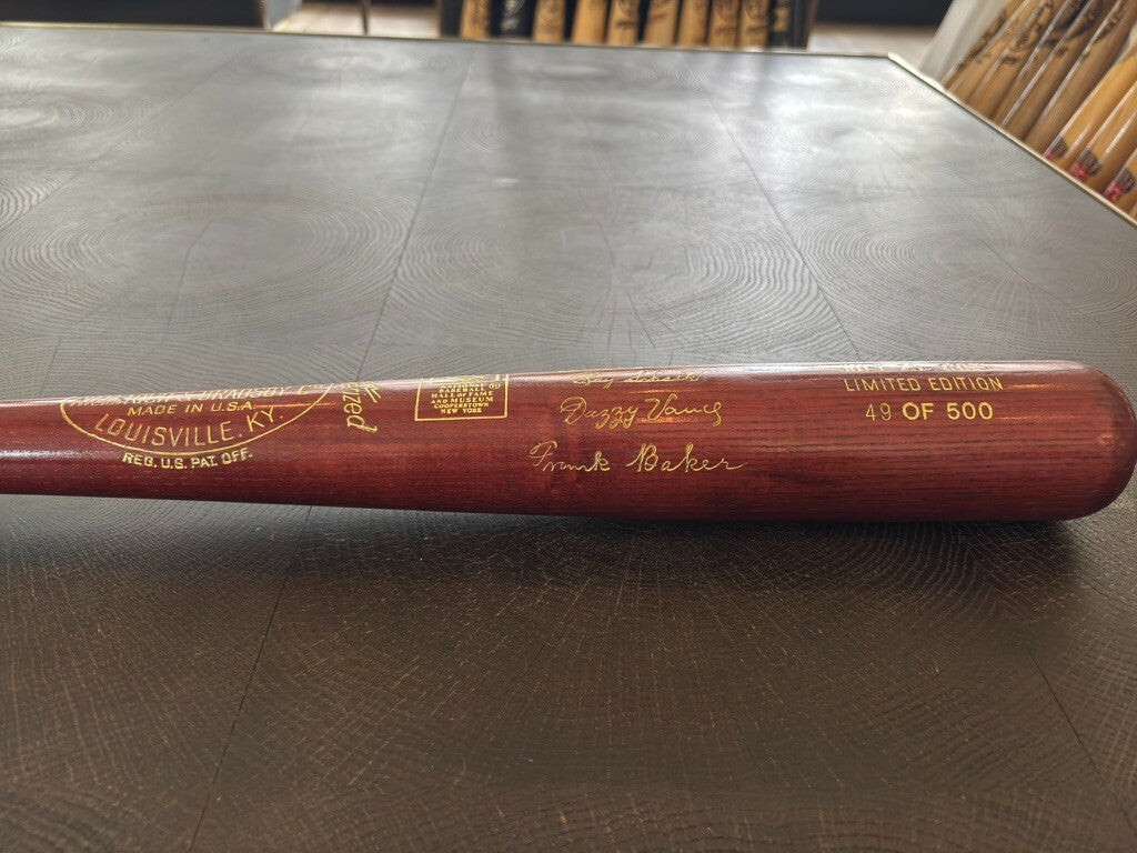 1955 National Baseball HOF Induction Bat Limited Edition 49/500