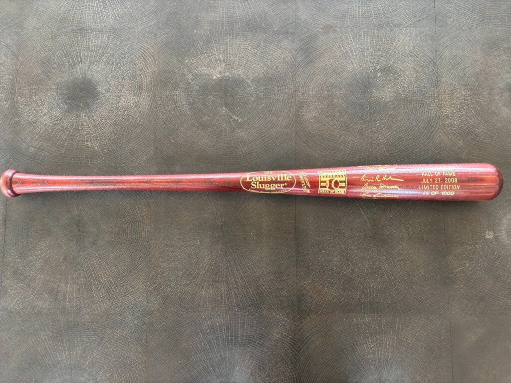 2008 National Baseball HOF Induction Bat Limited Edition 49/1000