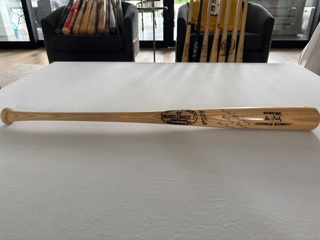 Ron Fairly Hillerich & Bradsby Personalized Autograph Bat