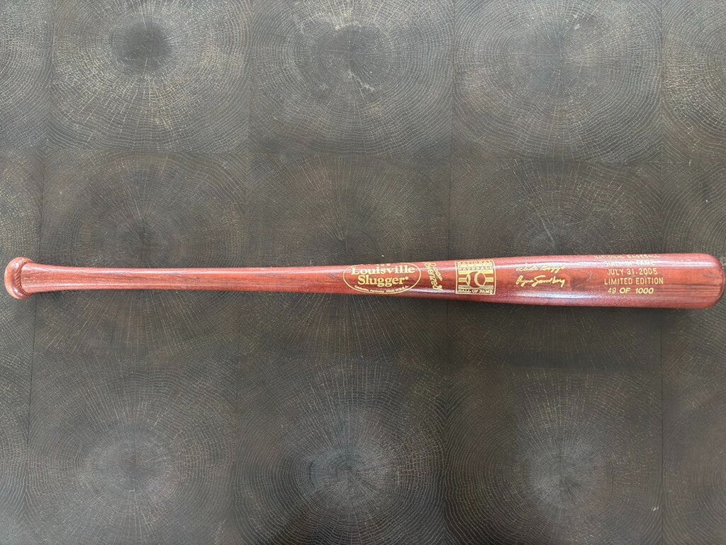 2005 National Baseball HOF Induction Bat Limited Edition 49/1000