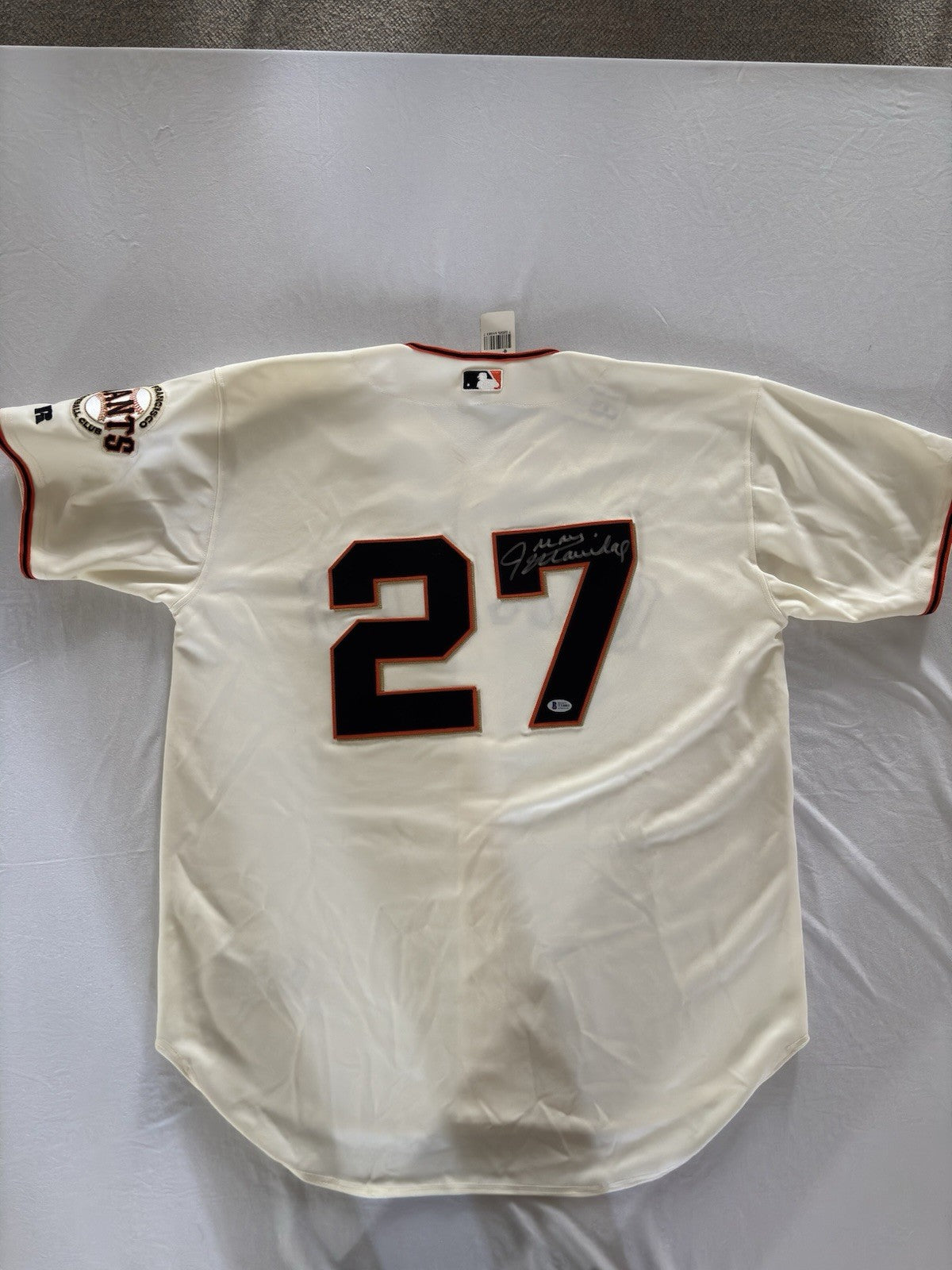 Juan Marichal Autograph San Francisco Giants Home Jersey Beckett COA
