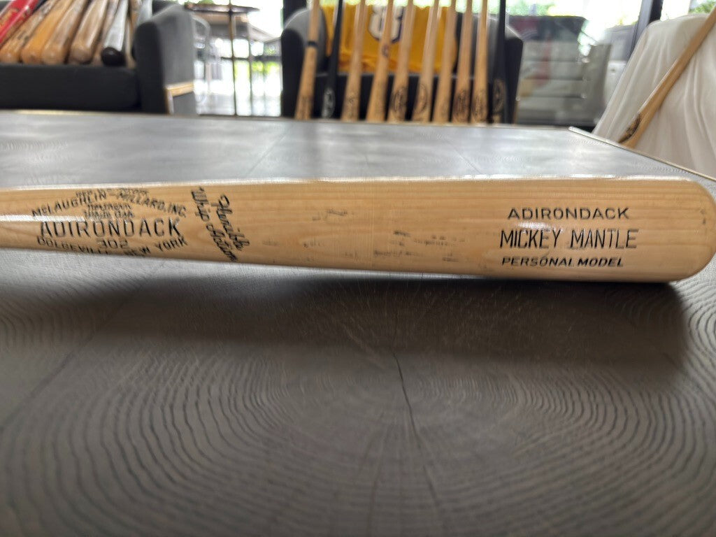 Mickey Mantle Adirondack Personal Model Bat