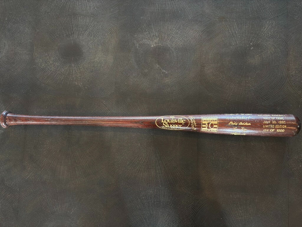 1995 National Baseball HOF Induction Bat Limited Edition 454/1000