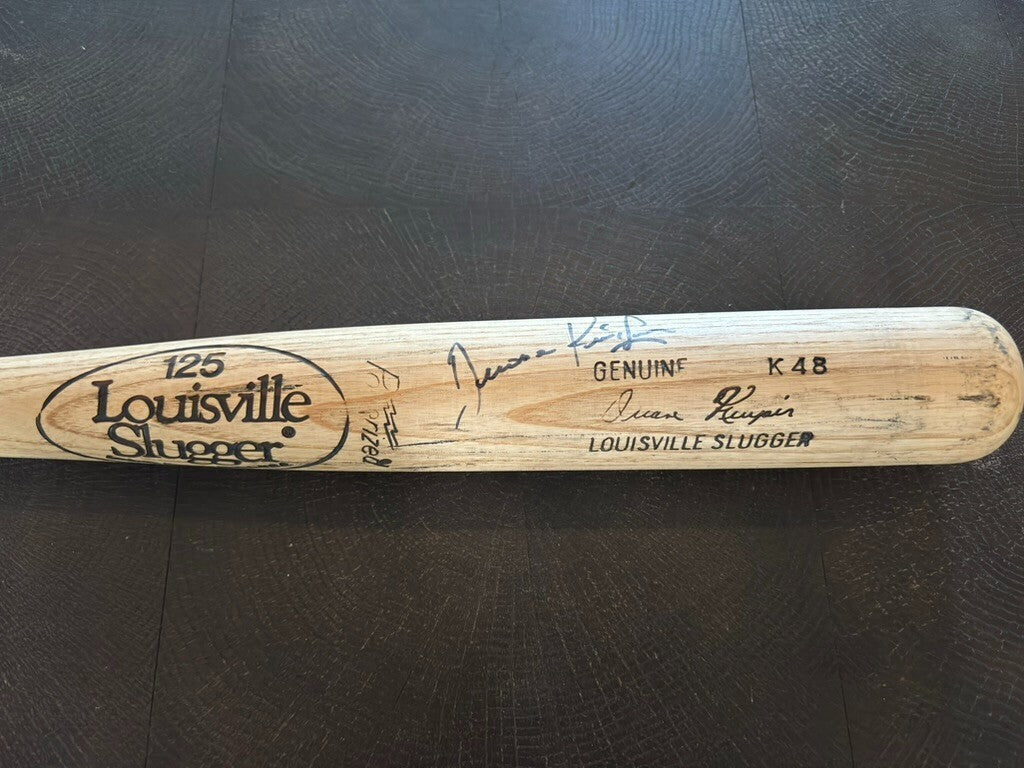 Duane Kuiper Autograph Louisville Slugger Bat