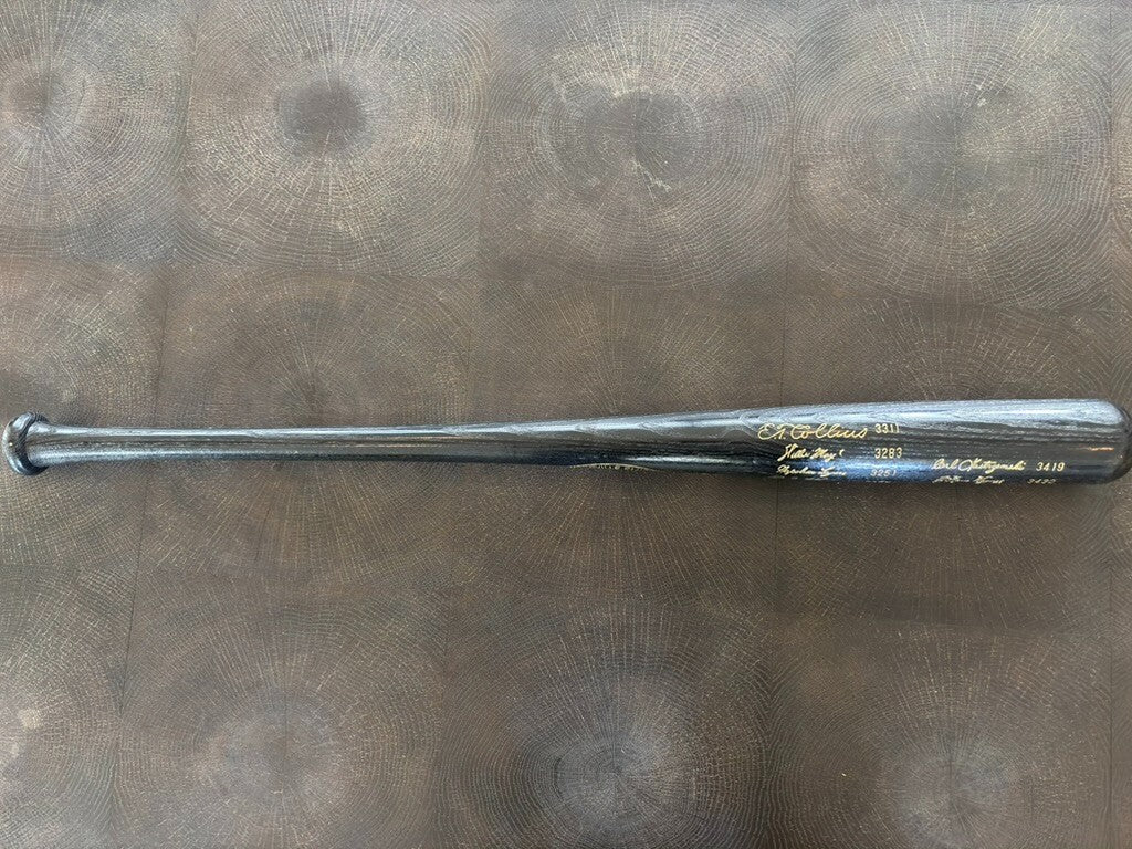 Louisville Slugger Baseball HOF 3000 Hits Black Engraved Bat 369/1000