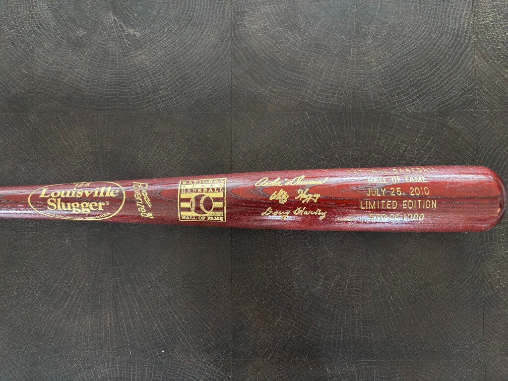 2010 National Baseball HOF Induction Bat Limited Edition 570/1000