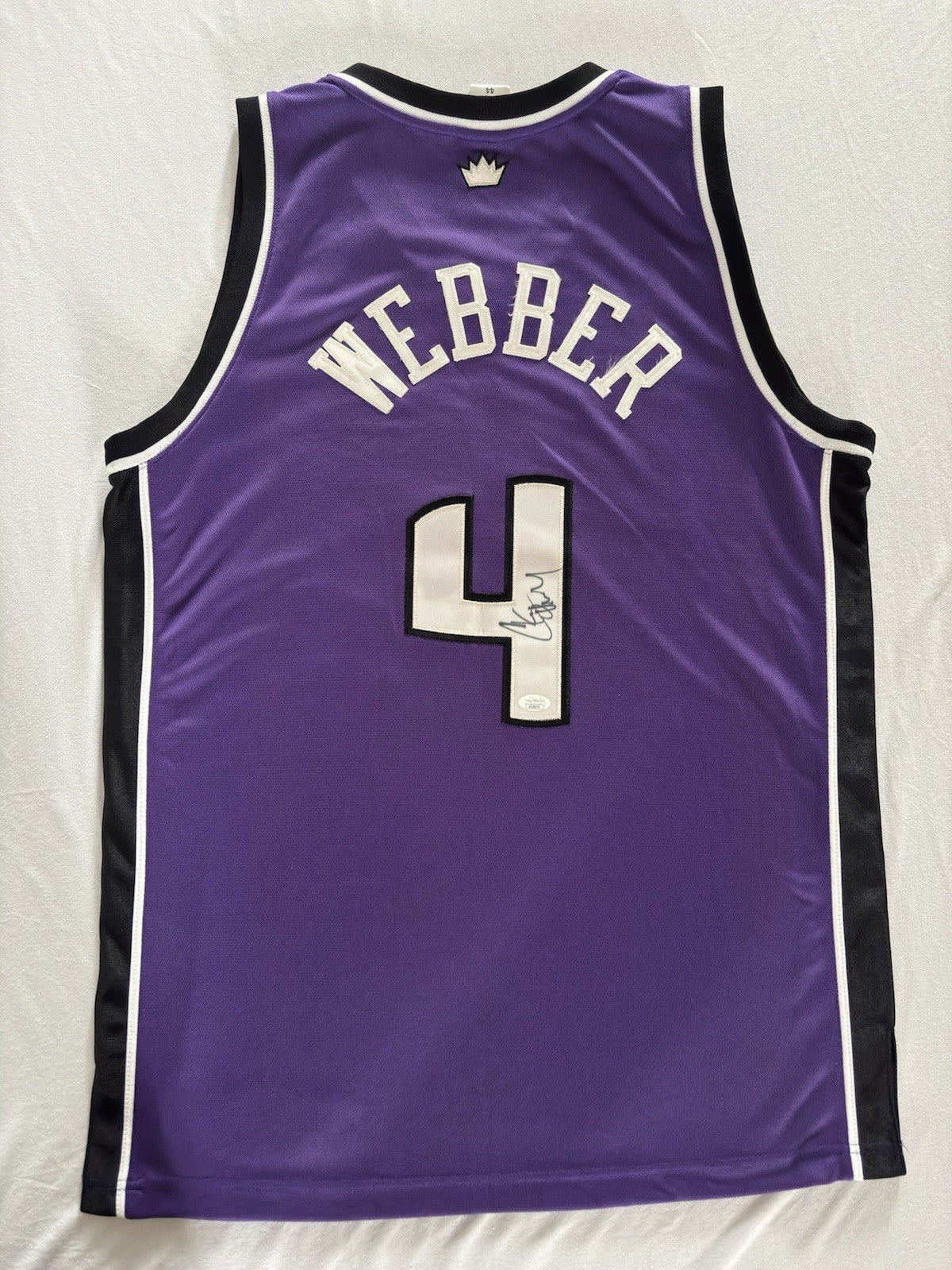 Chris Webber Autograph Authentic Kings Jersey JSA COA