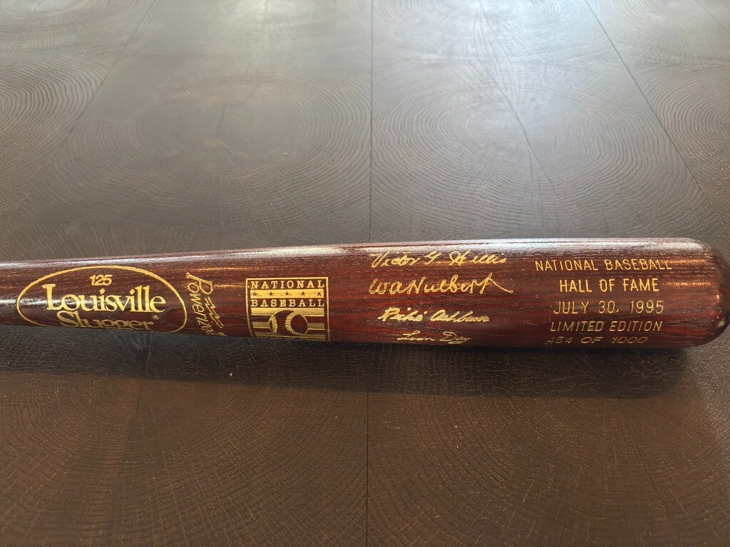 1995 National Baseball HOF Induction Bat Limited Edition 454/1000