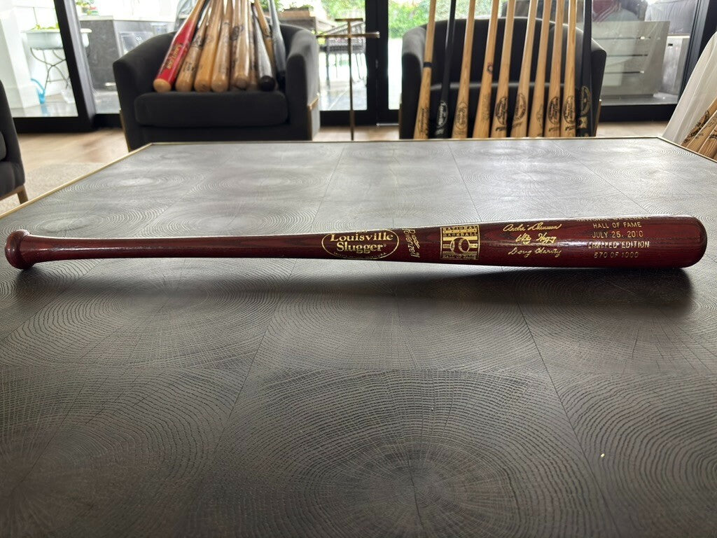 2010 National Baseball HOF Induction Bat Limited Edition 570/1000