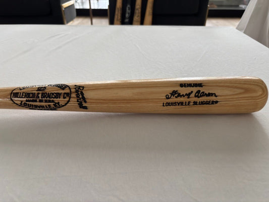 Henry "Hank" Aaron Hillerich & Bradby Replica Bat