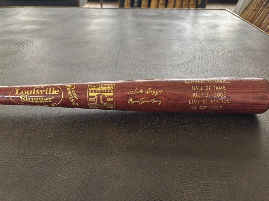 2005 National Baseball HOF Induction Bat Limited Edition 49/1000