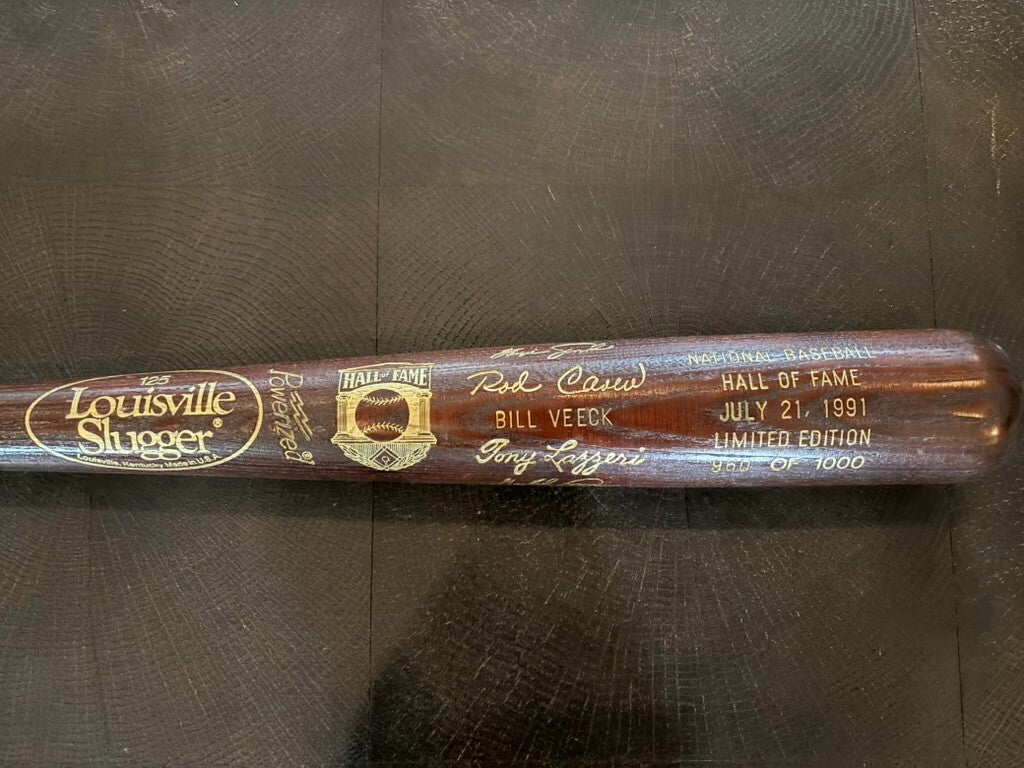 1991 National Baseball HOF Induction Bat Limited Edition 960/1000