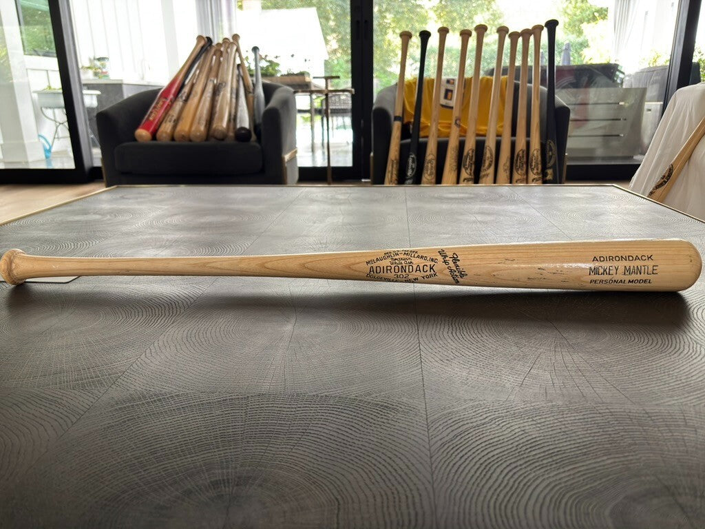 Mickey Mantle Adirondack Personal Model Bat
