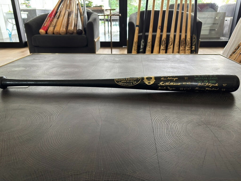 Louisville Slugger H&B AL MVP's Limited Edition Commemorative Bat 343/1000