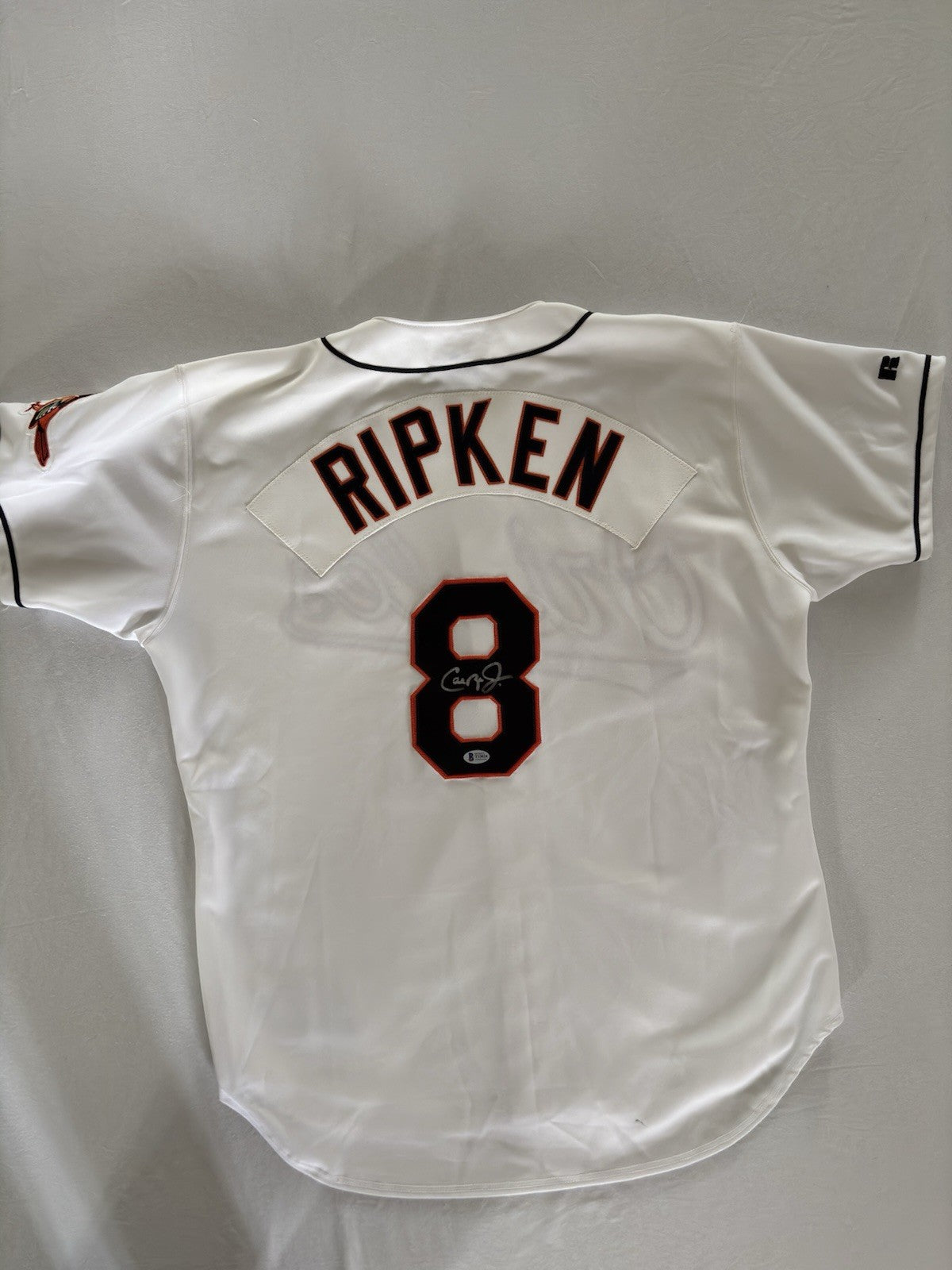 Cal Ripken Jr. Autograph Orioles Jersey Beckett COA