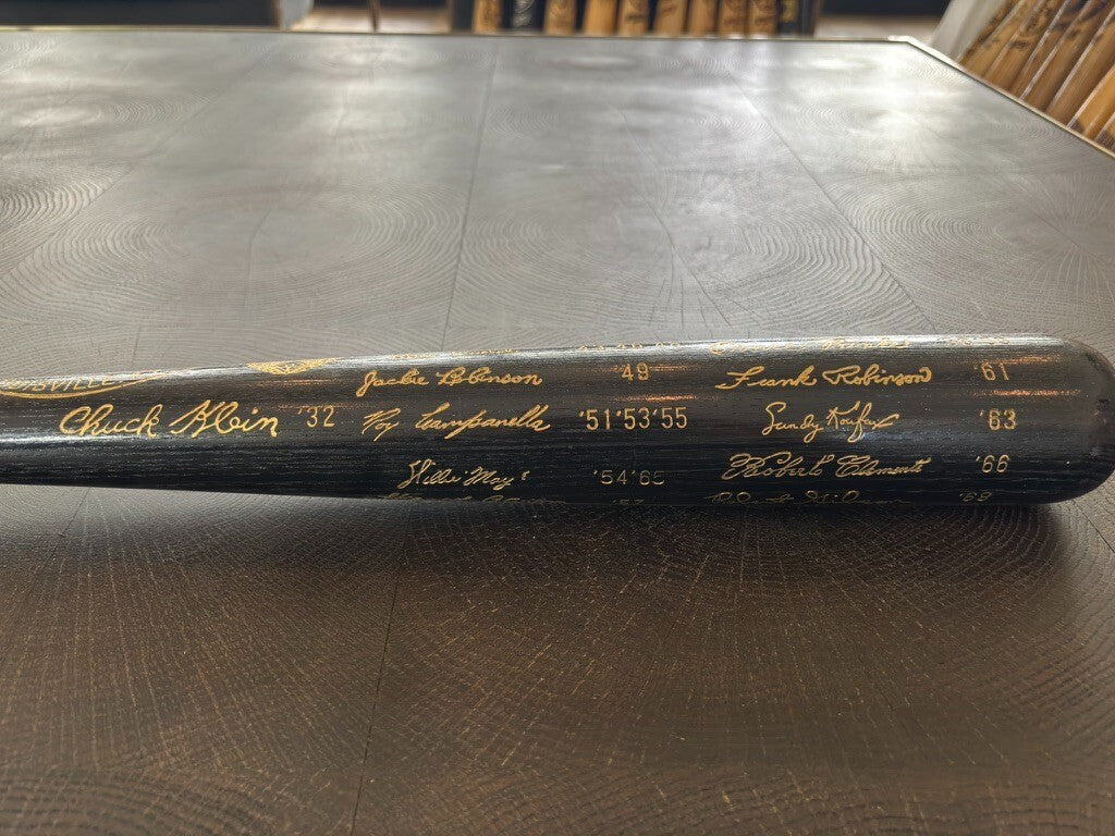 Louisville Slugger H&B NL MVP's Limited Edition Commemorative Bat #969/1000