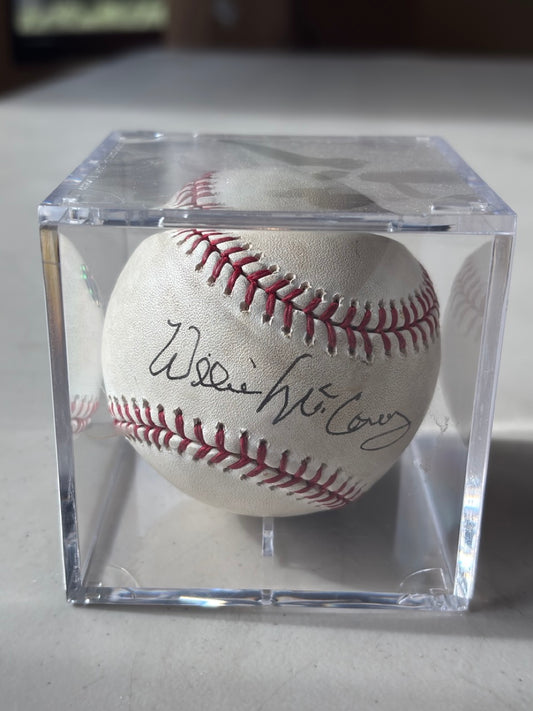 Willie McCovey Autograph Baseball