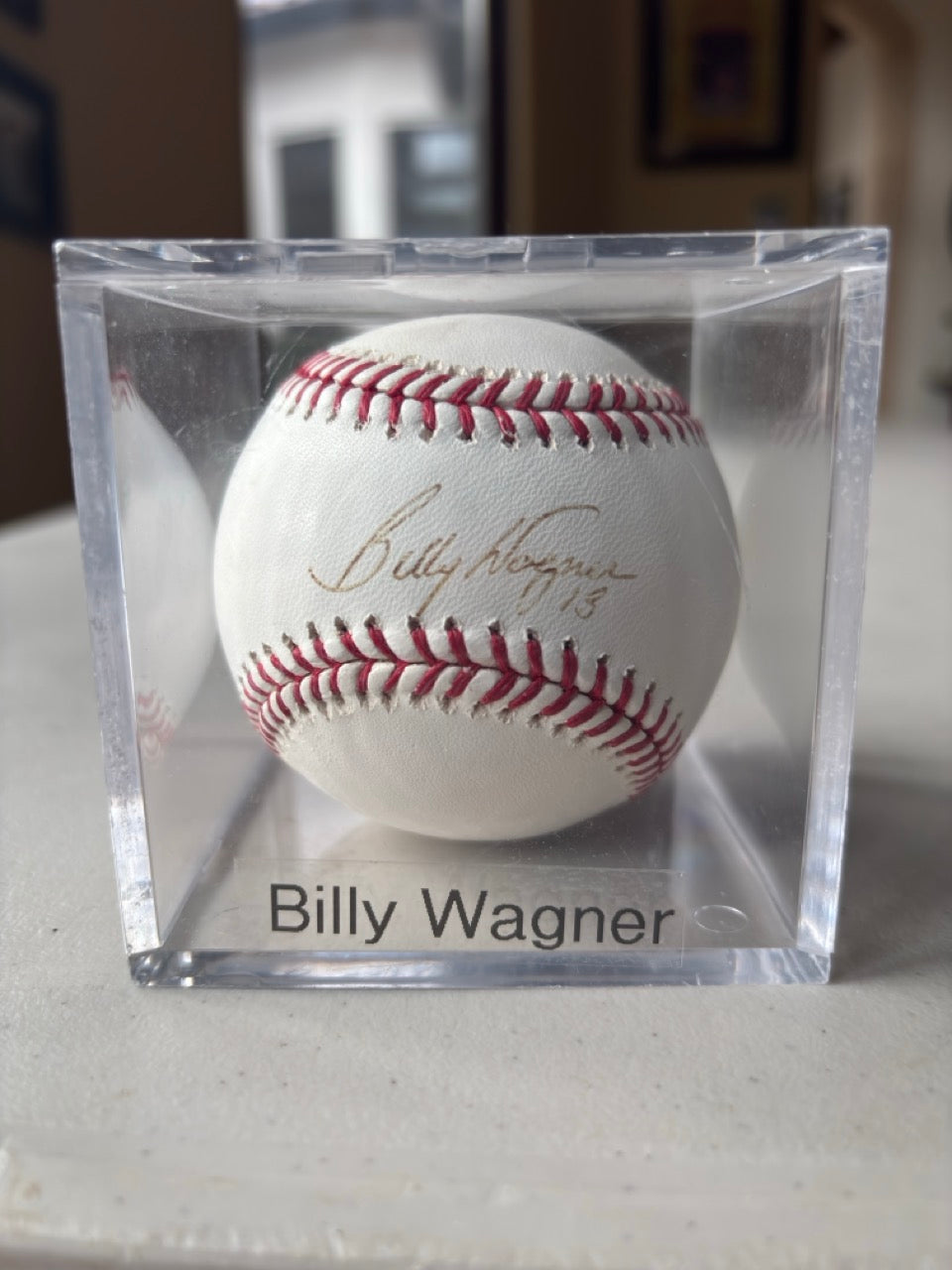Billy Wagner Autograph Baseball