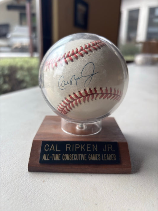 Cal Ripken Jr. Autograph Baseball