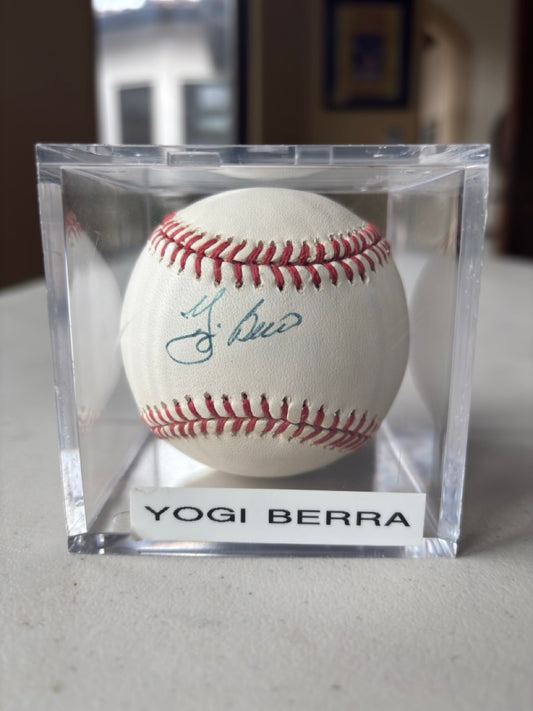 Yogi Berra Autograph Baseball