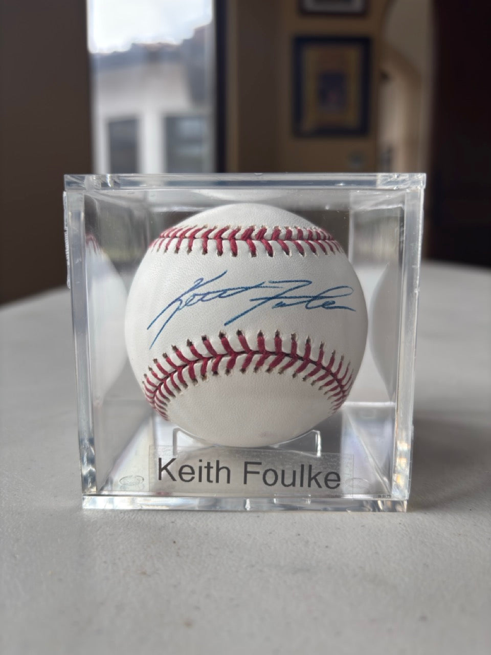 Keith Foulke Autograph Baseball