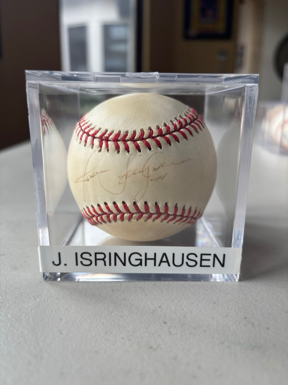 Jason Isringhausen Autograph Baseball