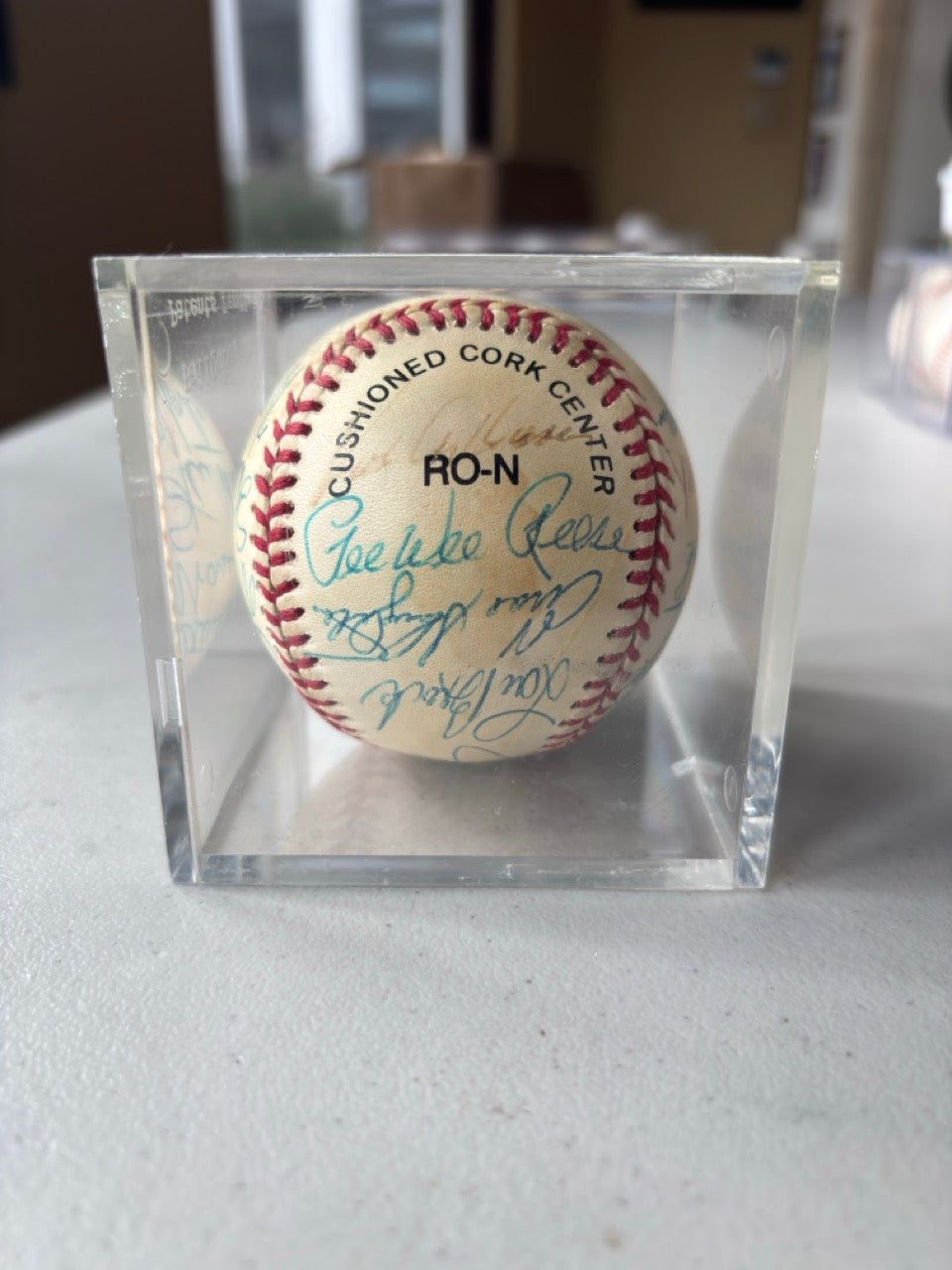 MLB Hall of Fame Players Autograph Baseball
