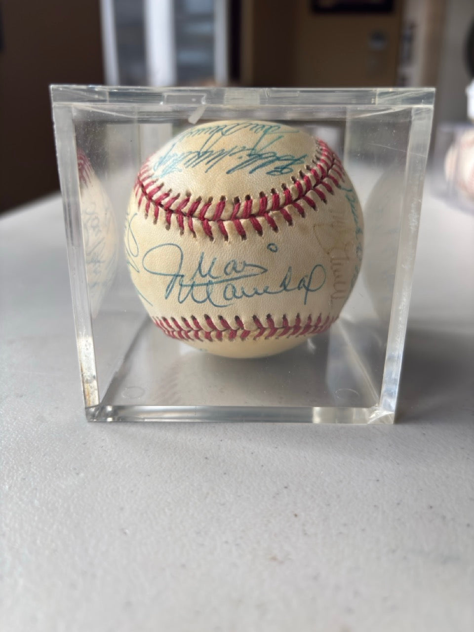 MLB Hall of Fame Players Autograph Baseball