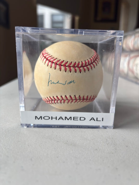 Muhammad Ali Autograph Baseball