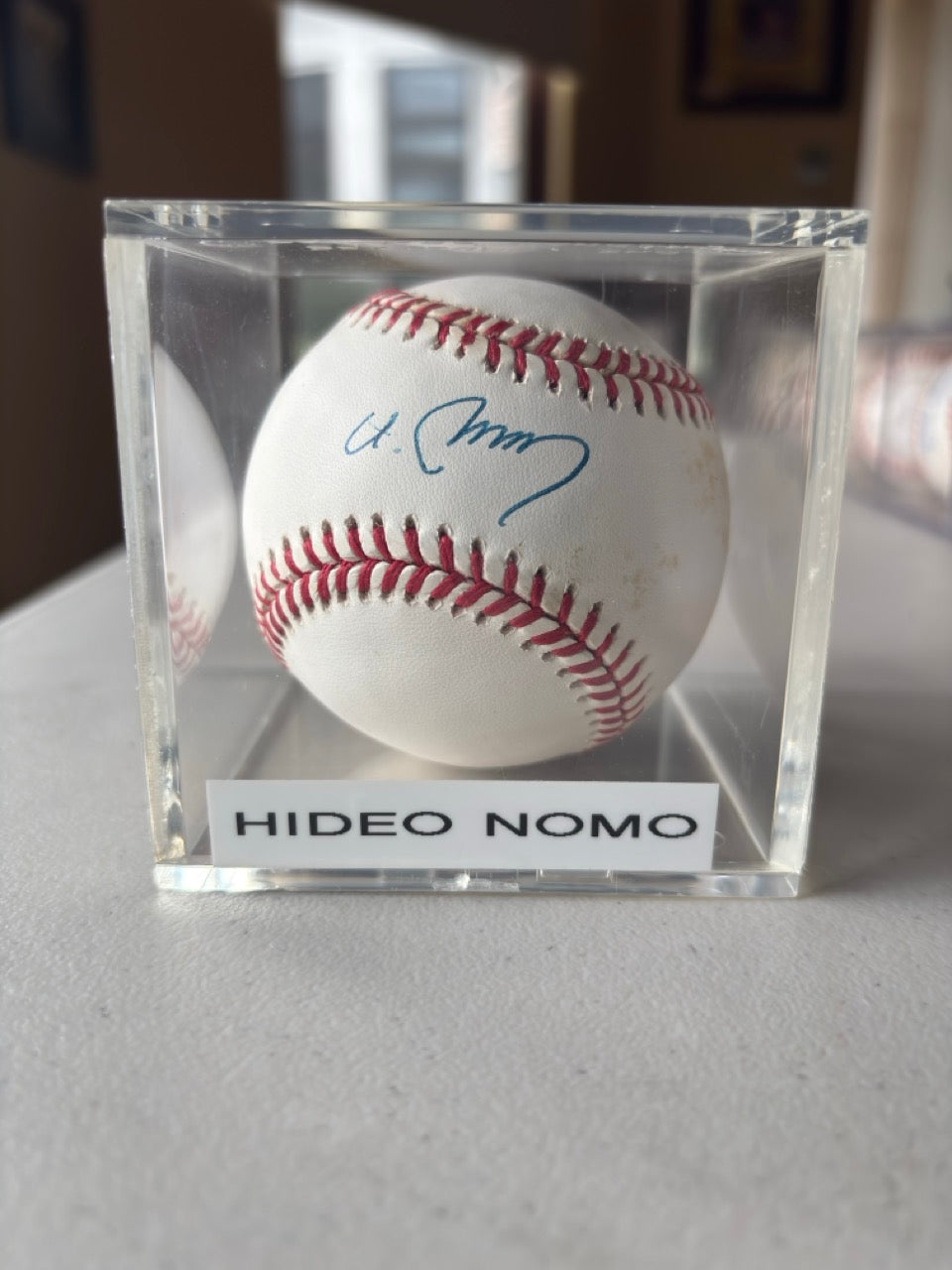 Hideo Nomo Autograph Baseball