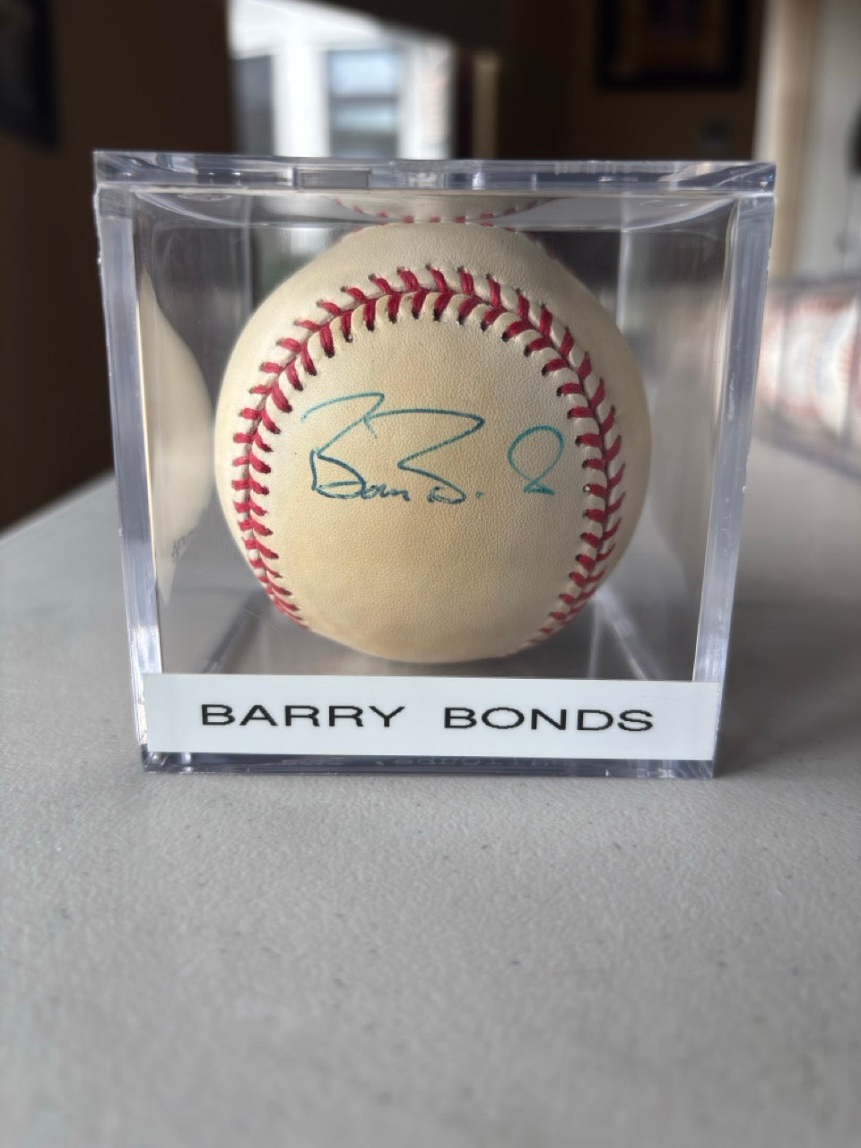 Barry Bonds Autograph Baseball